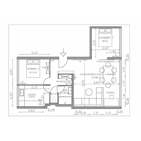 D'architecte Apartment Massy (Essonne)