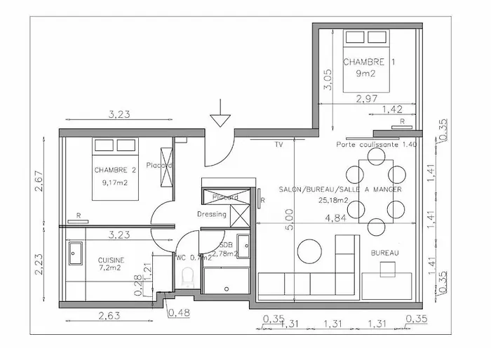 D'architecte Apartman Massy